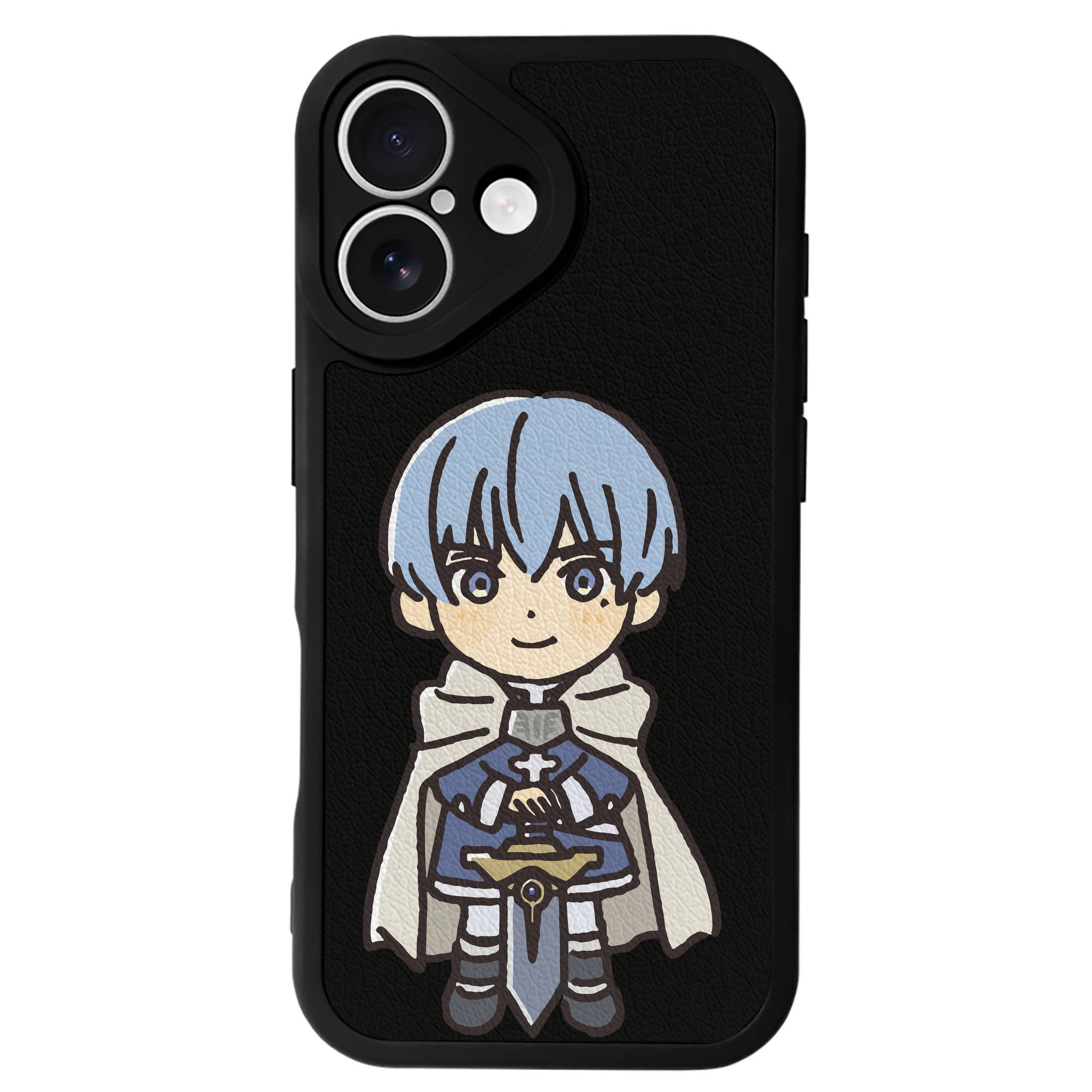 （画像用） 葬送のフリーレン Frieren 【iPhone 16シリーズ対応】シリコンスマホケース（レザー調） 材質：シリコン